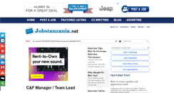 Desktop Screenshot of jobstanzania.net